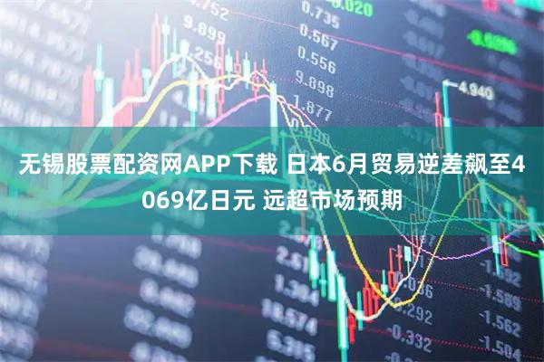 无锡股票配资网APP下载 日本6月贸易逆差飙至4069亿日元 远超市场预期